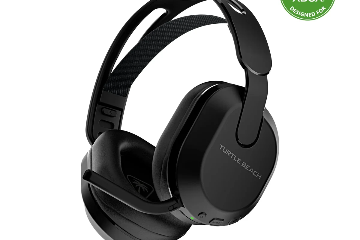 Headphones connected to an Xbox setup using wireless and Bluetooth workaround methods