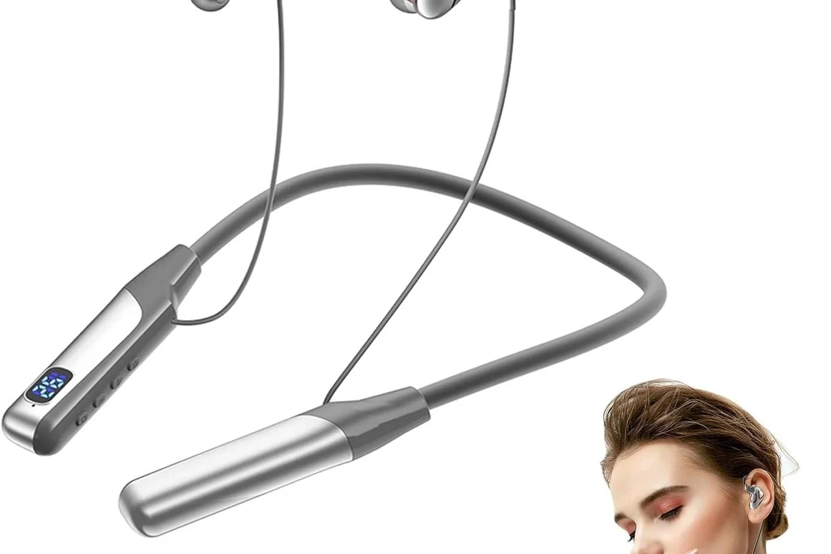 Person connecting Bluetooth headphones to a TV for wireless private listening