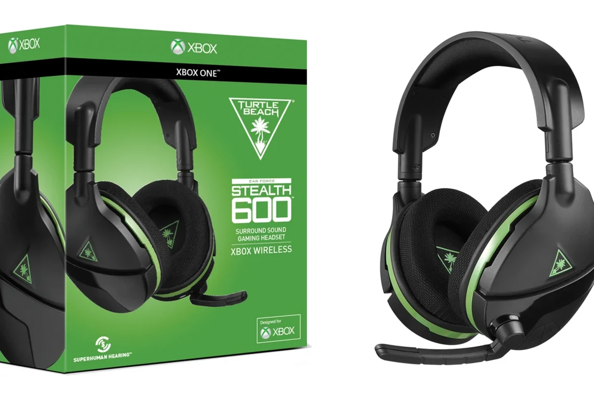 Turtle Beach headset connected to an Xbox One controller for gaming chat