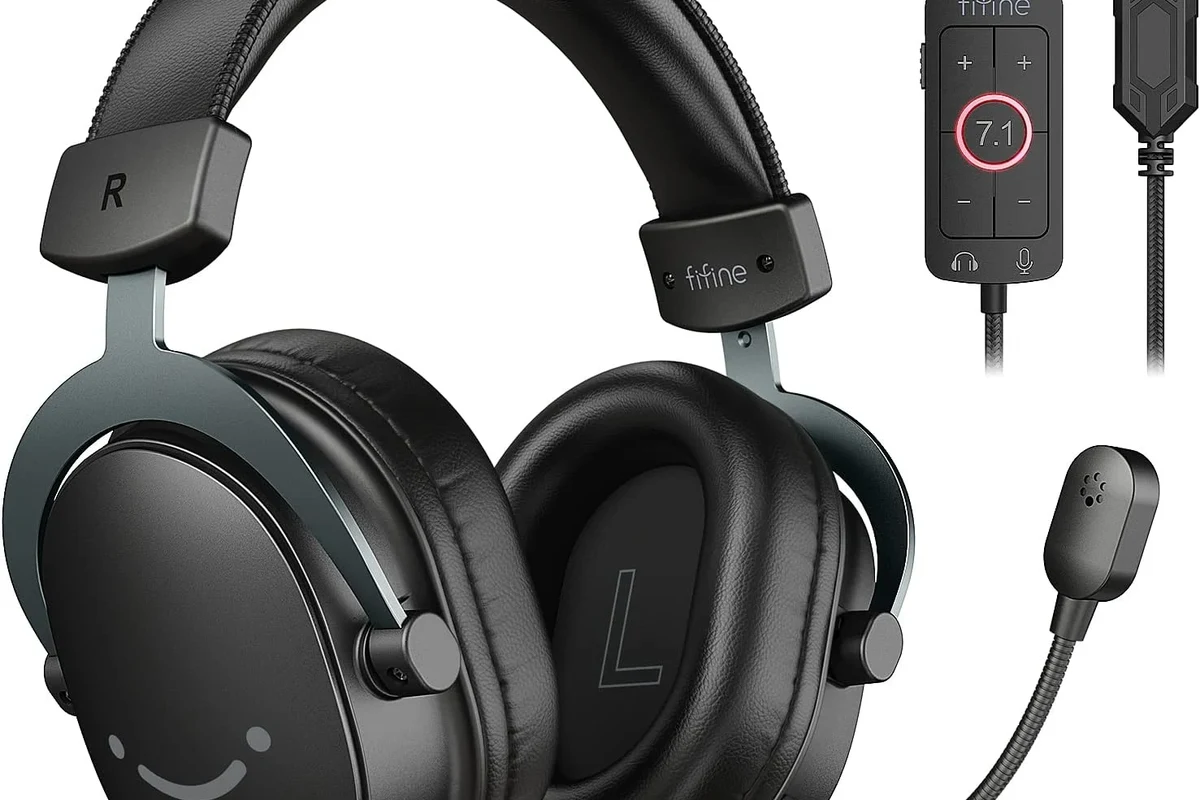 Person pairing Bluetooth headphones to a smart TV in a living room