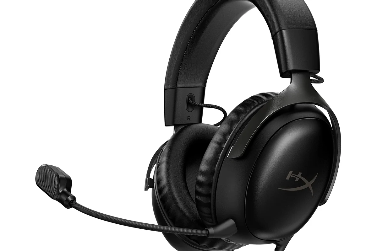 PS5 console with gaming headset and Bluetooth audio connection concept
