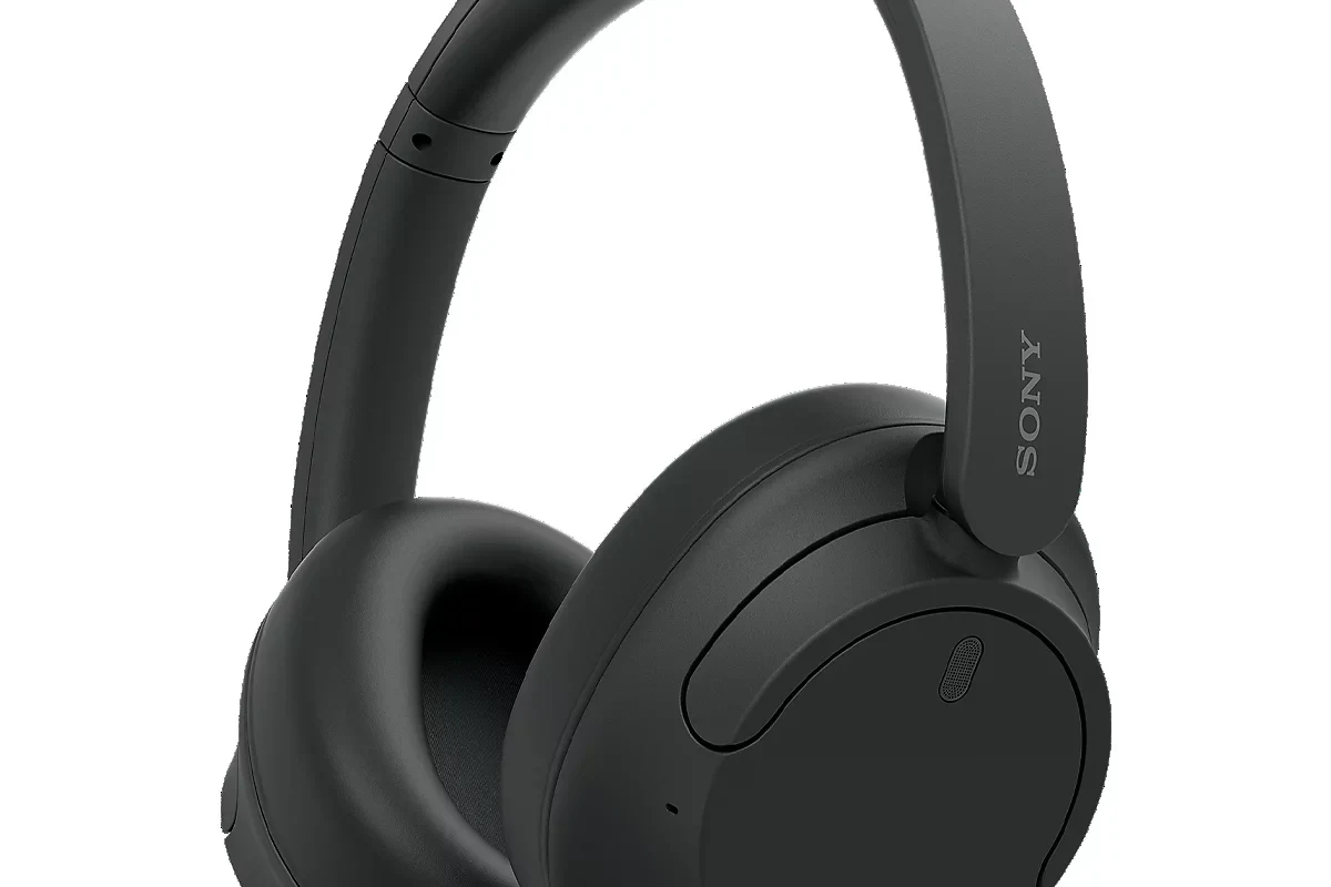 Sony headphones manufacturing locations guide with headphones, packaging labels, and global factory map