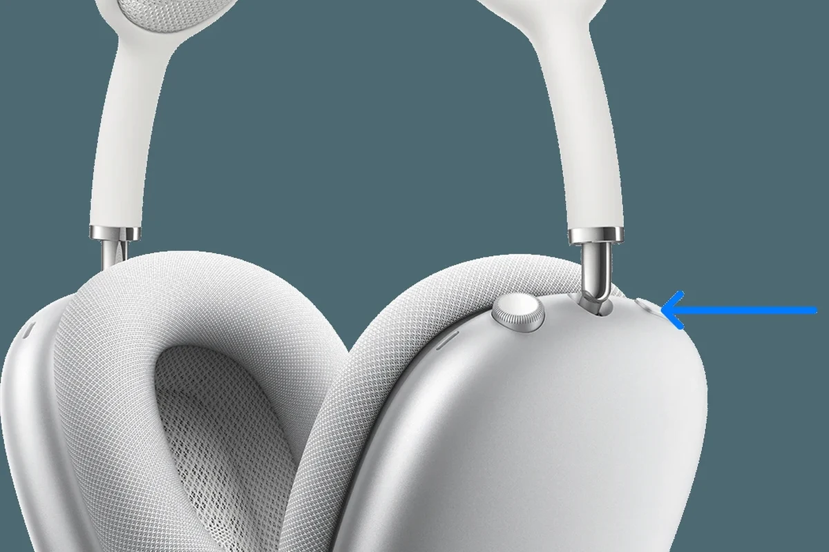 Apple headphones, including AirPods and Beats, shown with a charging case and Bluetooth device settings