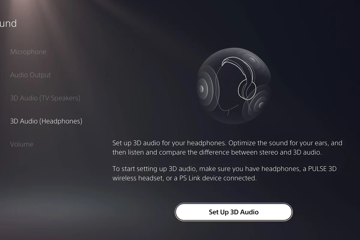 PS5 console with gaming headphones connected for clear audio setup