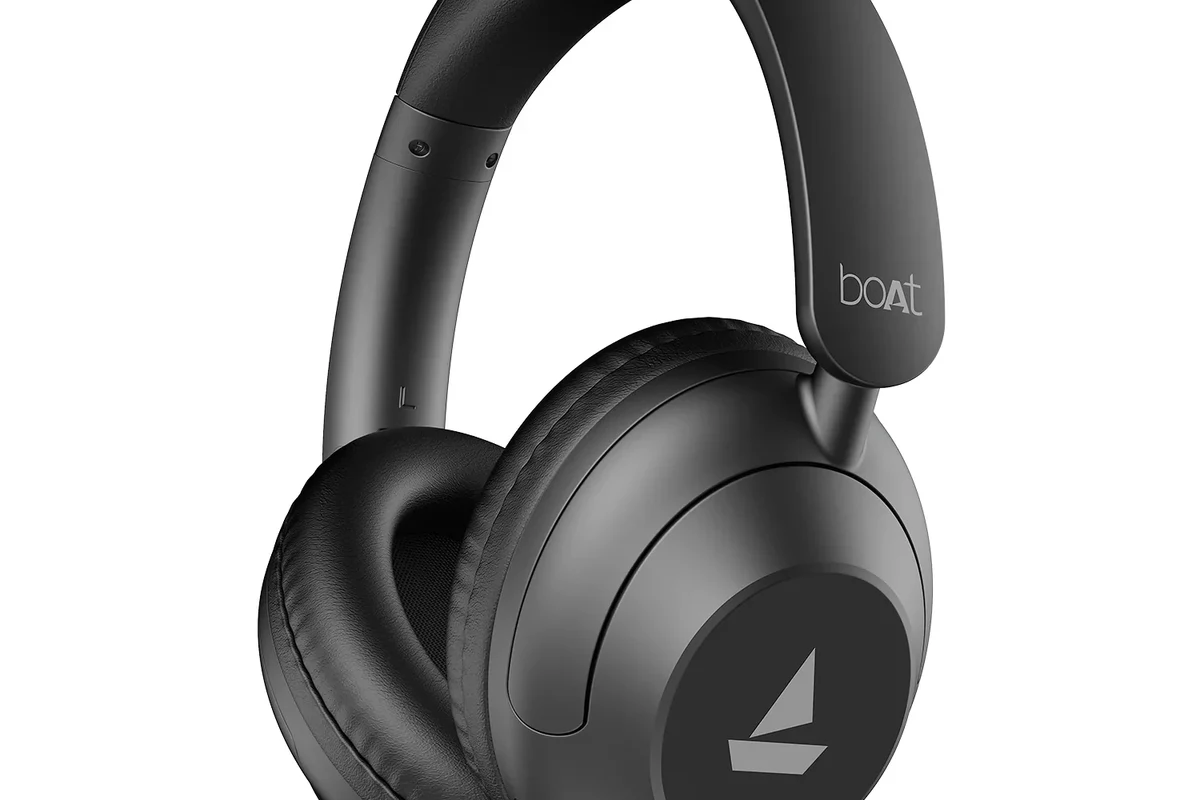 Person connecting wireless headphones to a TV for movies and gaming