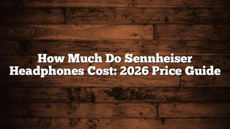 How Much Do Sennheiser Headphones Cost: 2026 Price Guide